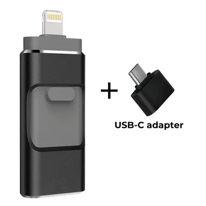 SparaSmart™ | 4-i-1 USB Minne - Blixtsnabb Bildöverföring
