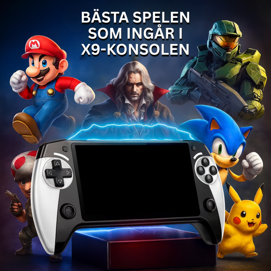 PixelPlay™ | Handhållen Retro­konsol