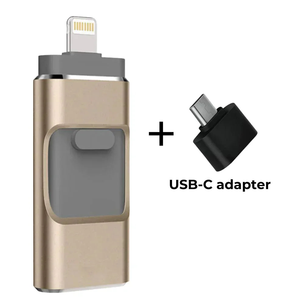 SparaSmart™ | 4-i-1 USB Minne - Blixtsnabb Bildöverföring