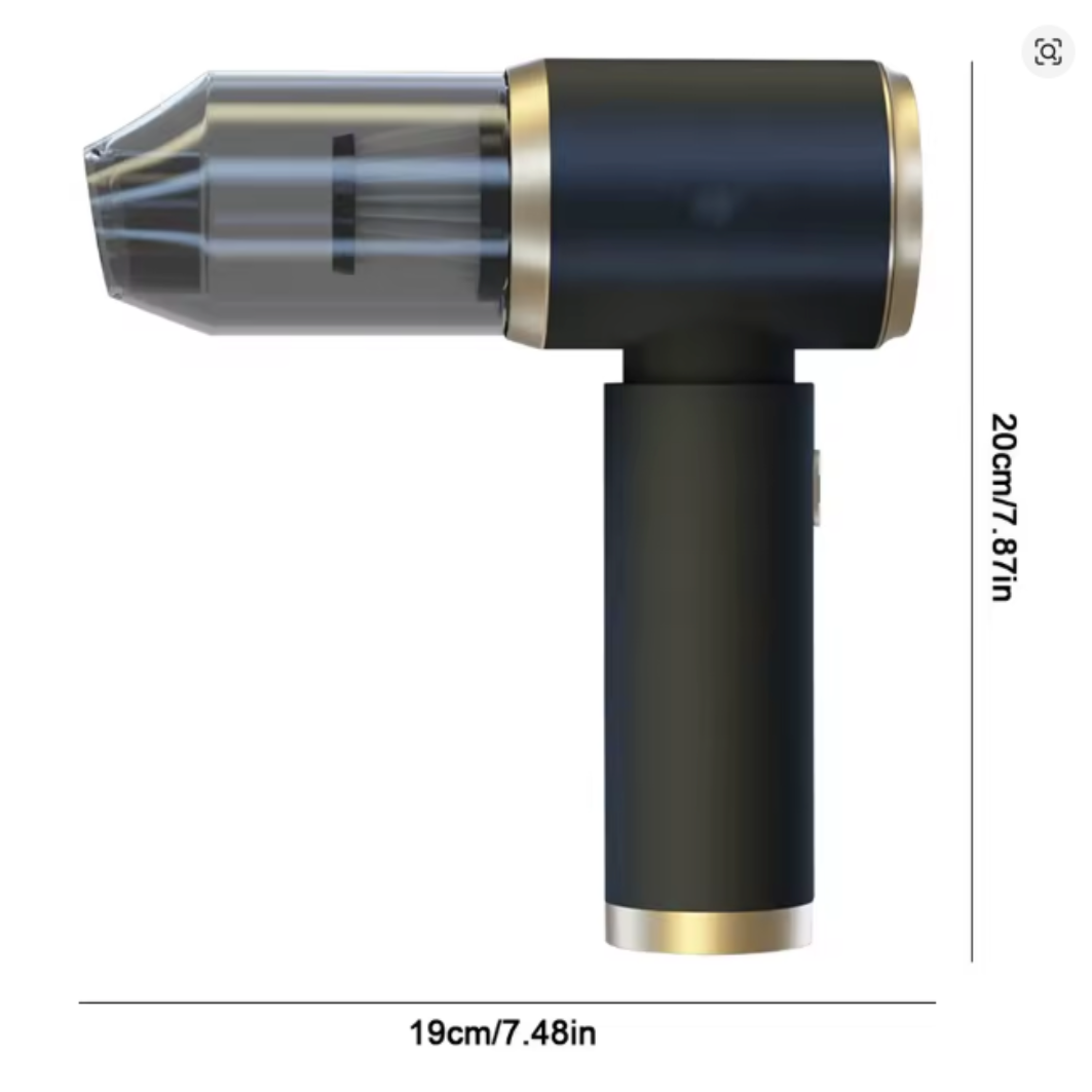 Dustra™ PowerVac | Kraftfull handdammsugare för hemmet och bilen