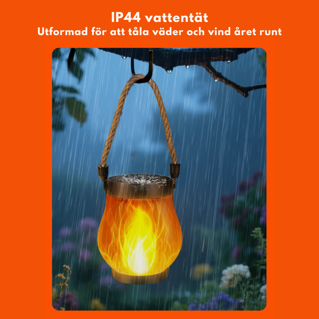 EldVik™ | Flamlantern – Äkta flamkänsla