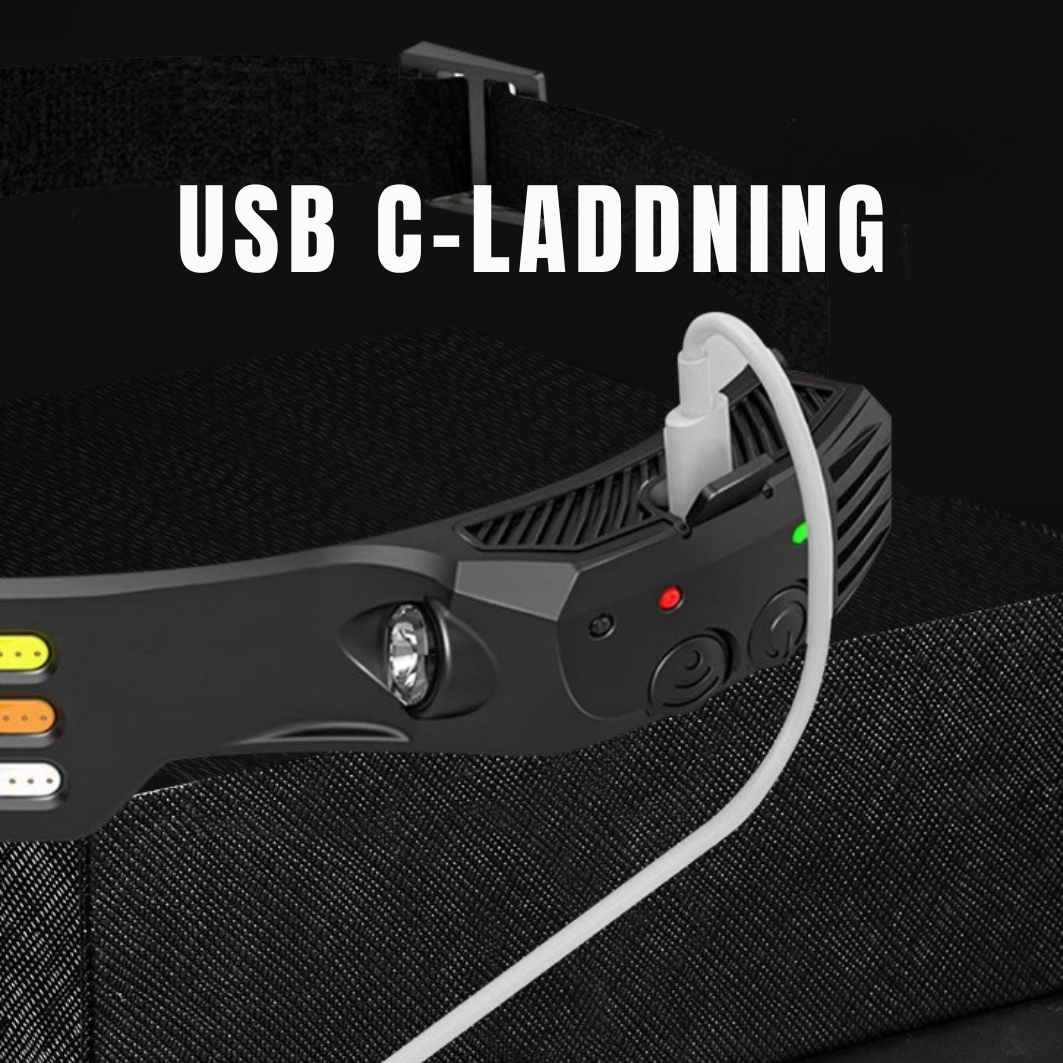 Arctix™ | LED-pannlampa – COB + XPE med 10 ljuslägen