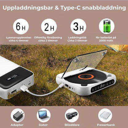 Rytma™ | Portabel CD-spelare. Spela musiken du redan älskar.