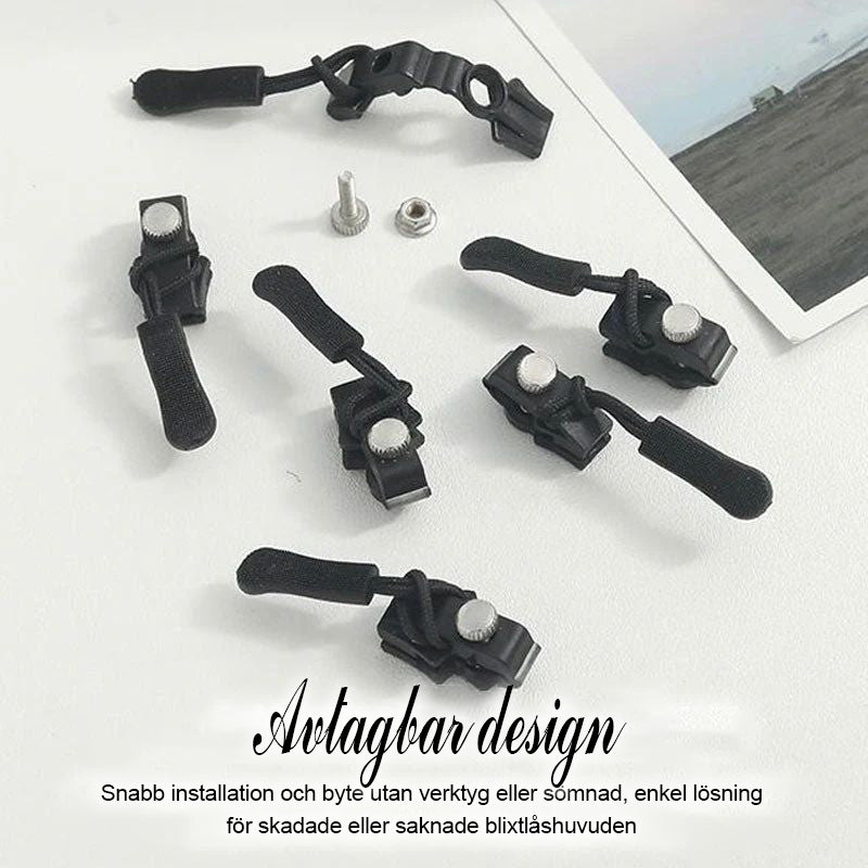 ReZip™ Avtagbar dragkedja | 6 st | Fixa på sekunder. Rädda det som fungerar.