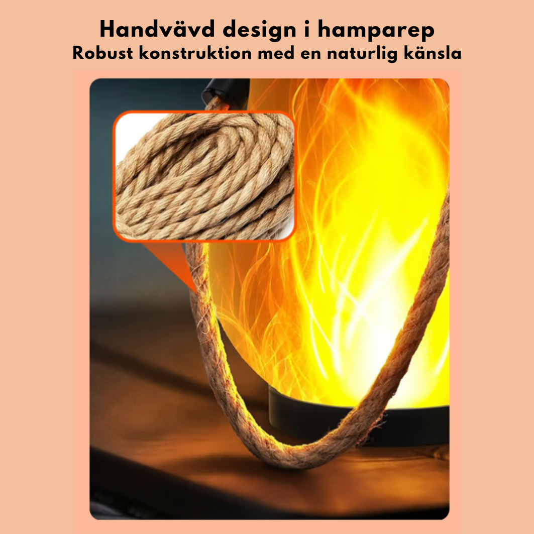 EldVik™ | Flamlantern – Äkta flamkänsla