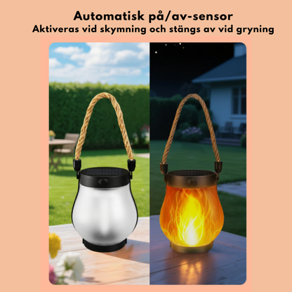 EldVik™ | Flamlantern – Äkta flamkänsla