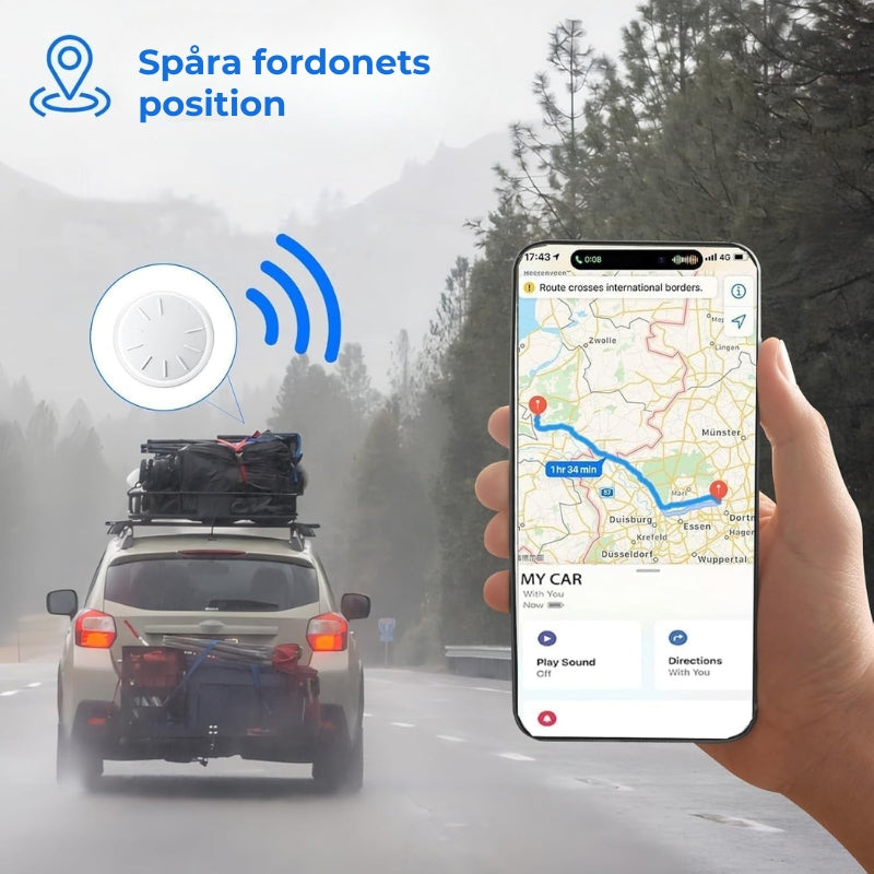 Loktra™ | Magnetisk GPS-tracker för trygghet