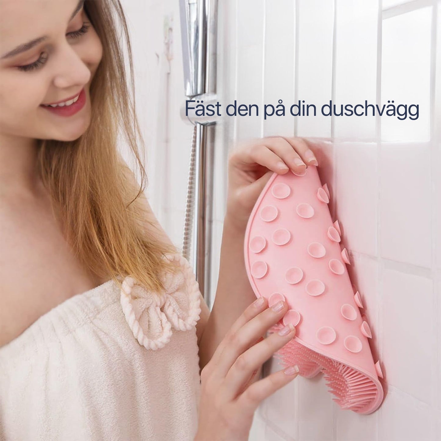 PureStep™ | 1+1 Gratis | Silikonmatta för fotrengöring & massage i duschen