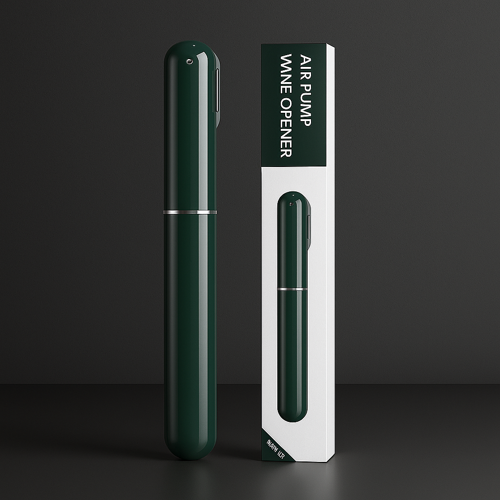 VinoLift™ | Luftdriven vinöppnare för enkel och skonsam öppning