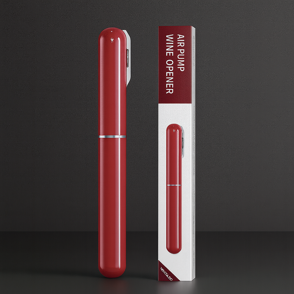 VinoLift™ | Luftdriven vinöppnare för enkel och skonsam öppning