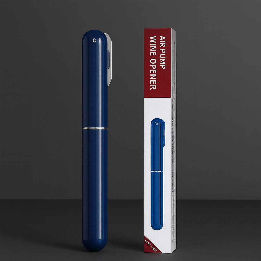 VinoLift™ | Luftdriven vinöppnare för enkel och skonsam öppning