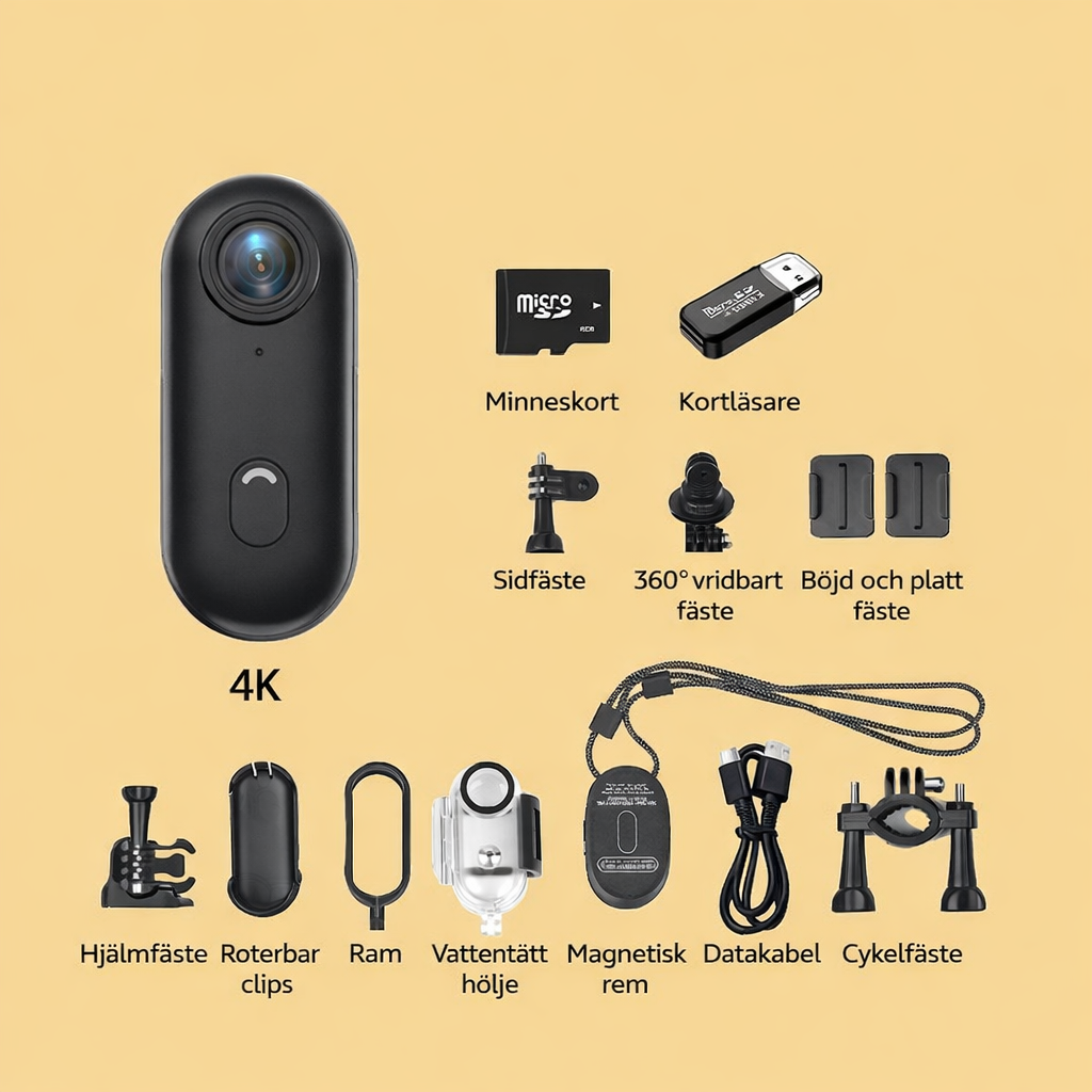 Tumkamera™ | 4K Action Kit