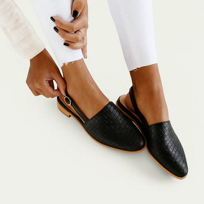 Orlena™ | Eleganta vävda loafers för kvinnor