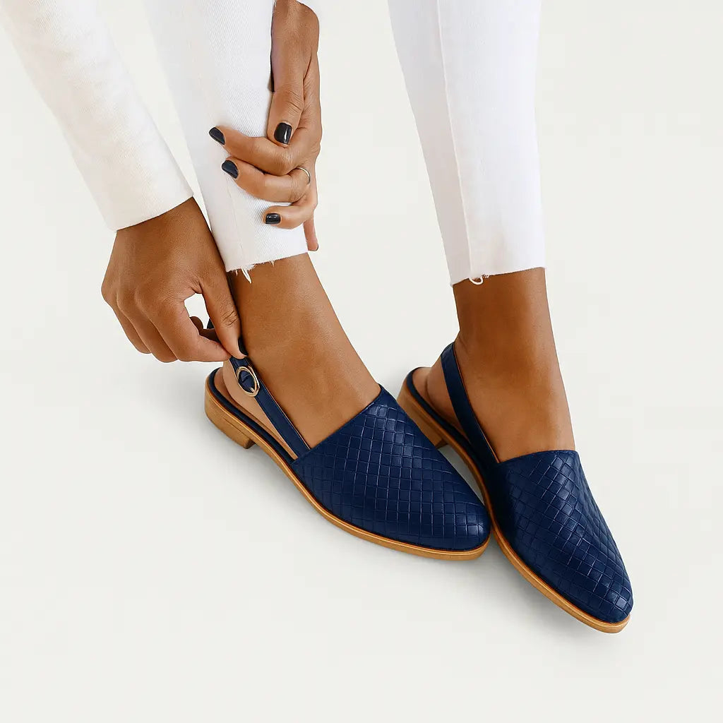Orlena™ | Eleganta vävda loafers för kvinnor