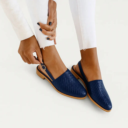 Orlena™ | Eleganta vävda loafers för kvinnor