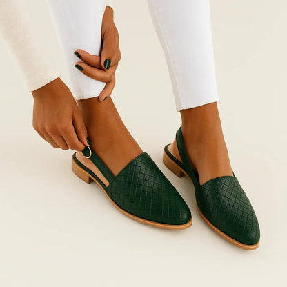 Orlena™ | Eleganta vävda loafers för kvinnor