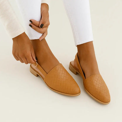 Orlena™ | Eleganta vävda loafers för kvinnor