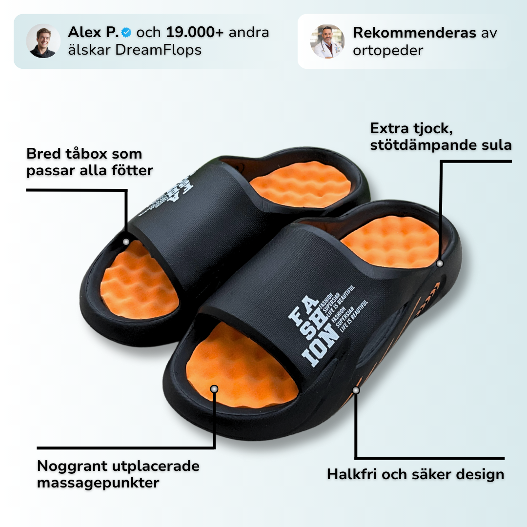 VilaStep™ | Ergonomiska Tofflor för Komfort & Stöd