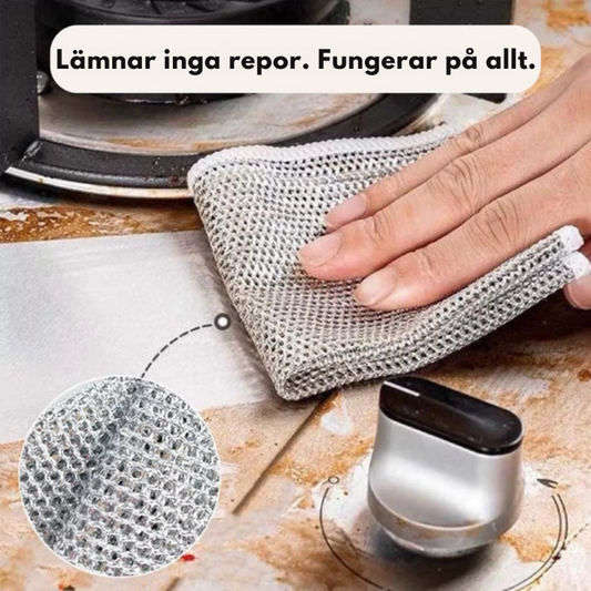 CleanMesh™ | 5+5 Gratis | Repfri Rengöringsduk – stark, hygienisk & hållbar