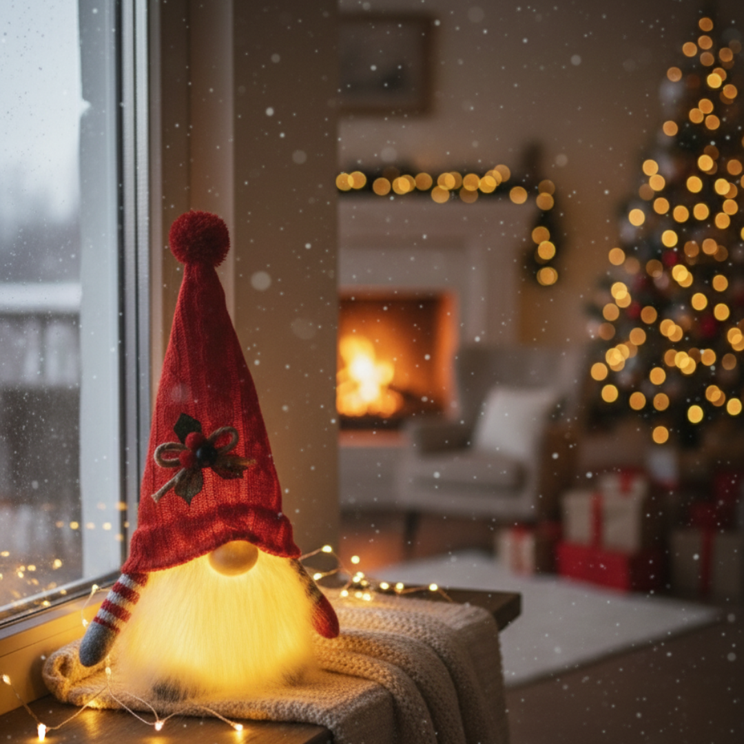 MiniTomten™ | Lysande julfigur för varm och stämningsfull vinter