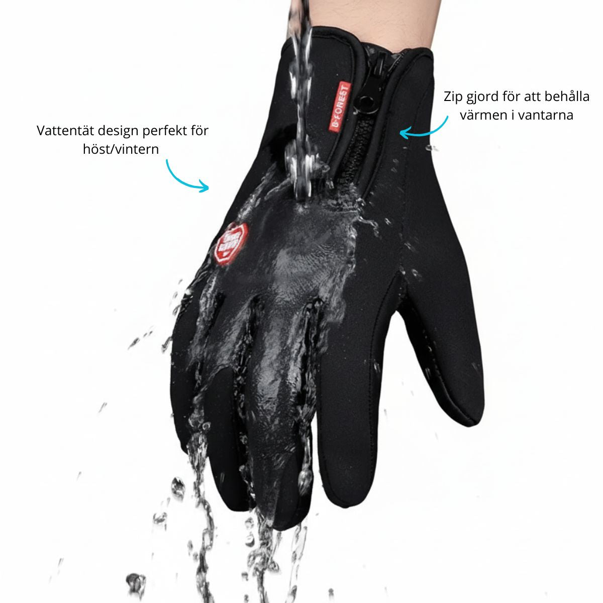 NordGrip™ | Värmehandskar – Vattentäta, Vindtäta & Touch-kompatibla