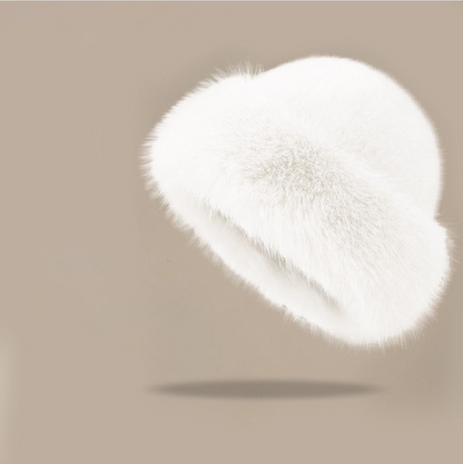 Vinterelle™ | Elegant Pälsmössa för Dam i Fuskpäls