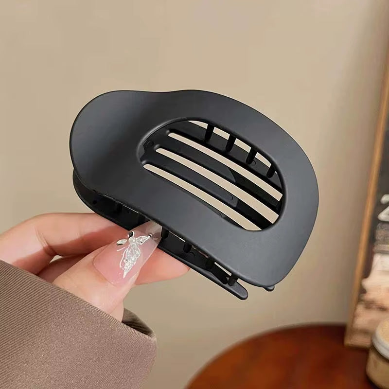 SilkGrip™ | Hårklämma - Set med 4 Ovala hårspännen för skonsamt grepp