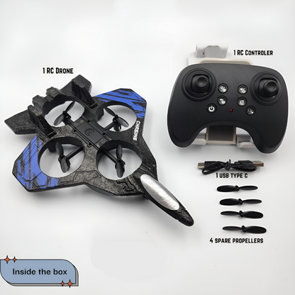 SkyRaptor™ | LED Jet-Drone för fartfylld lek