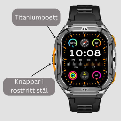 NordCore™ | Smartklocka med GPS & Full Kontroll