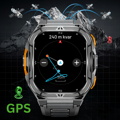 NordCore™ | Smartklocka med GPS & Full Kontroll