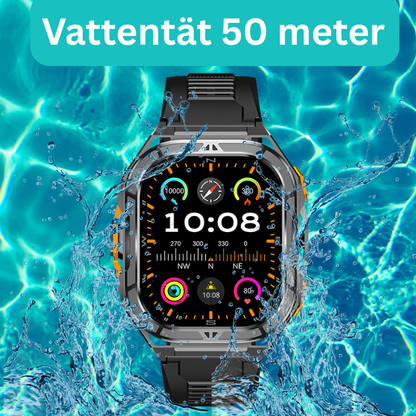 NordCore™ | Smartklocka med GPS & Full Kontroll