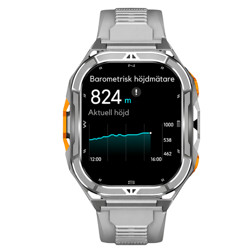 NordCore™ | Smartklocka med GPS & Full Kontroll