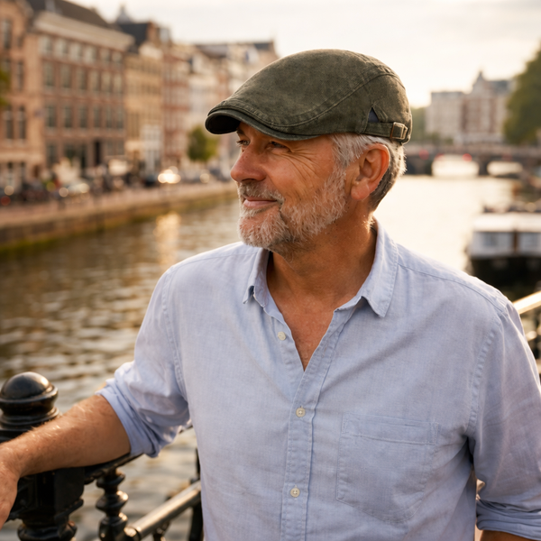 Henri Nouveau Vintagekeps Stilren För Alla Dagar